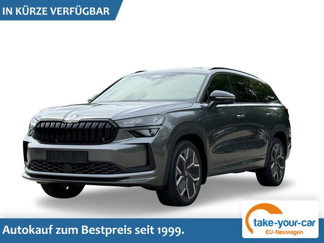 Skoda Kodiaq - Sportline Explore 4x4+AHK+KAMERA+EL. HECKKL.+PDC+NAVI+19 LM Vorlauffahrzeug