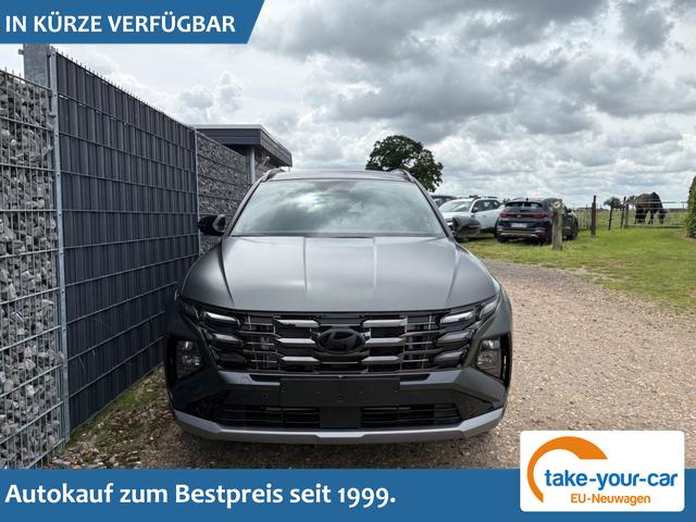 Hyundai TUCSON - HEV Pano 19" EHK Pine Green Matte Vorlauffahrzeug