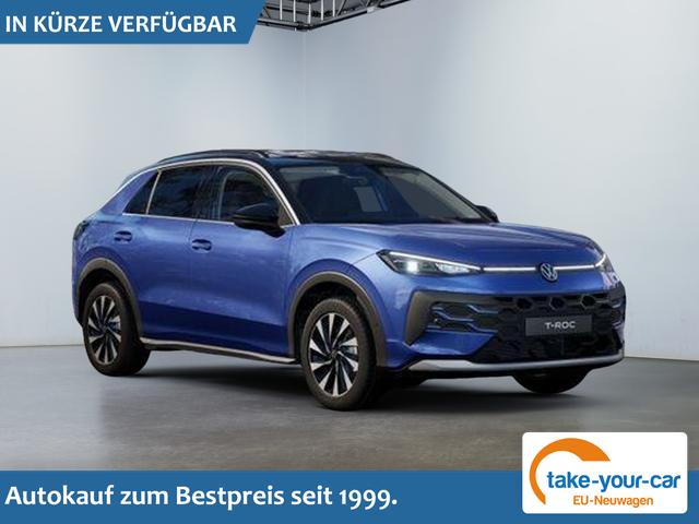 Volkswagen T-Roc - 1,5 eTSI DSG LIFE LED Plus Anh&auml;ngerkupplung Navigation Digital Pro Sitzheizung beheiztes Lenkrad 17 Zoll Alu 5J Garantie Vorlauffahrzeug