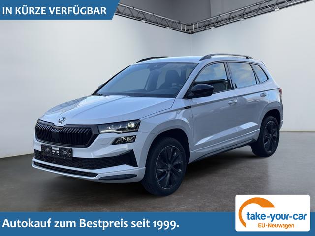 Skoda Karoq - 1,5 TSI DSG Sportline 2ZKli ACC SHT PDC Kam 5JG Vorlauffahrzeug