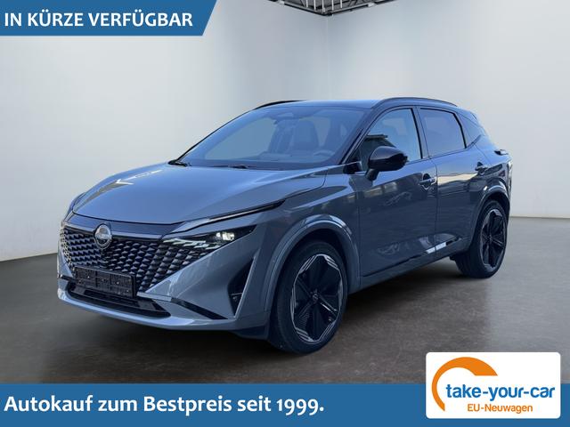 Nissan Qashqai - N-DESIGN 1,3 DIG AT 20 Zoll Panorama Head-up 360&deg; Alcantara Navi el Heckklappe Vorlauffahrzeug