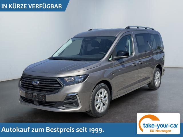 Ford Grand Tourneo Connect - Titanium 2,0 TDCI L2 7 Sitzer Klimaautomatik Anh&auml;ngerkupplung Sitzheizung Einparkhilfe Kamera 17 Zoll Leichtmetall ACC Vorlauffahrzeug