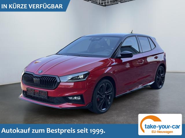 Skoda Fabia - 130 1,5 TSI DSG 2 ZoKlima ACC Navi 2x Einparkhilfe Kessy 18 Zoll beheiztes Lenkrad Sitzheizung Sunset 5J Garantie Vorlauffahrzeug