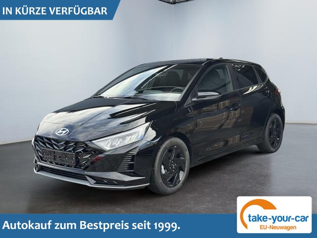 Hyundai i20 - Black Edition 1,0 T GDI DCT-7 Navigation 16 Zoll Kamera PDC Sitzheizung Vorlauffahrzeug
