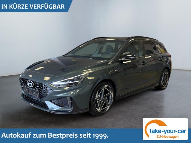 Hyundai i30 Kombi - N Line 1.6 T-GDI DCT N-Line Navigation Kamera 2x Einparkhilfe 18 Zoll 2Zonenklima Vorlauffahrzeug