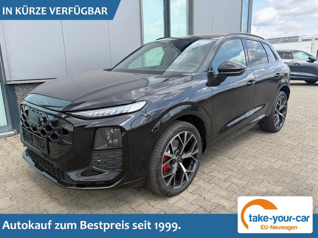 Audi Q3 - Basis 2.0 TSI 204PS quattro (Allrad), 5 JAHRE GARANTIE, Technopaket PLUS, Metallic, Anh&auml;ngerkupplung, PANORAMADACH, DIGITALE MATRIX, Exterieur+Interieur S line Paket, 20" ALU 5-Speichen-Tripod, PRIVACY-Glas, SPORTPAKET, Exterieurpaket schwarz, Dynamikpaket Vorlauffahrzeug