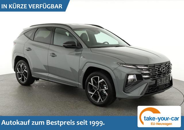 Hyundai TUCSON - N Line Mild-Hybrid 2WD 1.6 T-GDI DCT N-LINE, Facelift, Navi, 19-Zoll, Teilleder Vorlauffahrzeug
