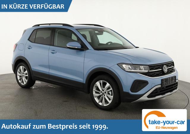 Volkswagen T-Cross - 1.0 TSI 85 kW Life DSG Life, AHK, ACC, Ready2, Side, Kamera, 17-Zoll, Winterpaket, Climatronic Vorlauffahrzeug