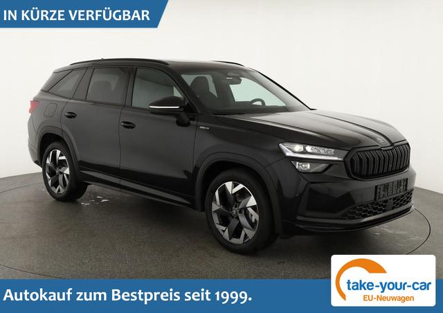 Skoda Kodiaq - 1.5 TSI iV 150kW Sportline Sportline, Pano, AHK, Matrix, Navi, Kamera Vorlauffahrzeug