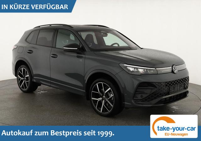 Volkswagen Tiguan - 2.0 TDI 142 kW 4Motion R-Line DSG 4M Black, AHK, Pano, Standheizung, 20-Zoll Vorlauffahrzeug