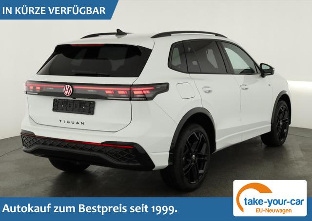 Volkswagen Tiguan - 2.0 TSI 195 kW 4Motion R-Line DSG 4M Black, AHK, IQ.Light, AreaView, 20-Zoll, Navi Vorlauffahrzeug