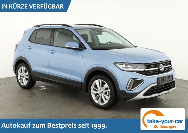 Volkswagen T-Cross - 1.0 TSI 85 kW Life DSG Life, AHK, IQ.Light, Kamera, ACC, Side, Winter, 17-Zoll Vorlauffahrzeug