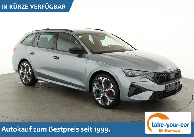 Skoda Octavia Combi - RS 2.0 TSI DSG, Sonderlackierung, AHK, 19 Zoll, Canton, el. Klappe, Navi, Matrix, sofort Vorlauffahrzeug
