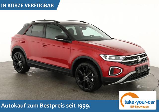 Volkswagen T-Roc - Style 1.5 TSI DSG Black Style, AHK, IQ.Light, 19-Zoll, easyOpen, Navi Vorlauffahrzeug