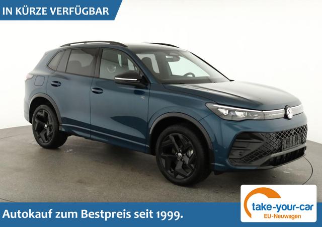 Volkswagen Tiguan - 2.0 TDI 142 kW 4Motion R-Line DSG 4M Black, AHK, Navi, AreaView, Side, Winter, el. Klappe Vorlauffahrzeug