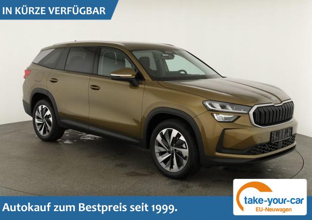 Skoda Kodiaq - 2.0 TDI 142 kW 4x4 Selection DSG Selection, 7-Sitzer, AHK, Navi, Side, Kamera, Winter, 19-Zoll Vorlauffahrzeug