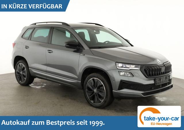 Skoda Karoq - Sportline 2.0 TDI DSG Sportline, AHK, Navi, CANTON, Matrix, AreaView, Side, Kamera, el. Klappe, FS-beheizbar Vorlauffahrzeug
