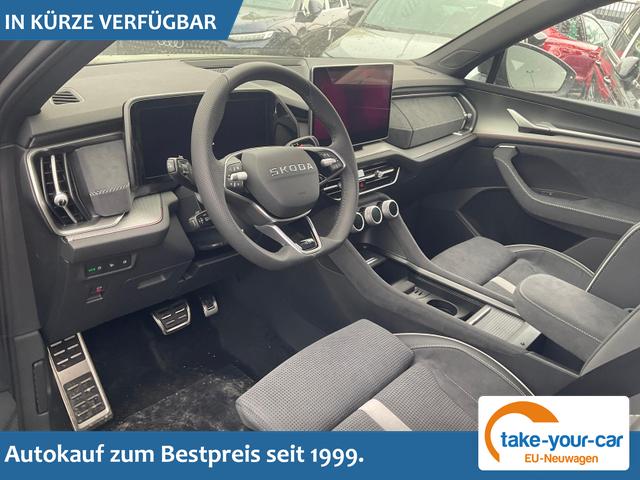 Skoda Kodiaq - 2.0 TDI 142 kW 4x4 Sportline DSG Sportline, 7-Sitzer, AHK, FS-beheizbar, Matrix, el. Klappe, 20-Zoll Vorlauffahrzeug