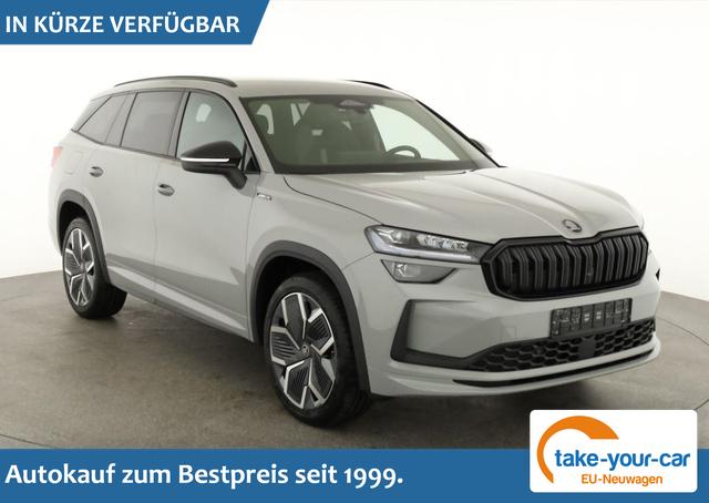 Skoda Kodiaq - 2.0 TDI 142 kW 4x4 Sportline DSG Sportline, 7-Sitzer, AHK, FS-beheizbar, Matrix, el. Klappe, 20-Zoll Vorlauffahrzeug