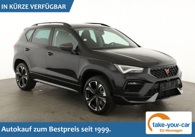 Cupra Ateca - Basis 4Drive 2.0 TSI DSG 4Drive, AHK, Navi, Kamera, Side, Winter, el. Klappe, 19-Zoll, 5 J.-Garantie Vorlauffahrzeug