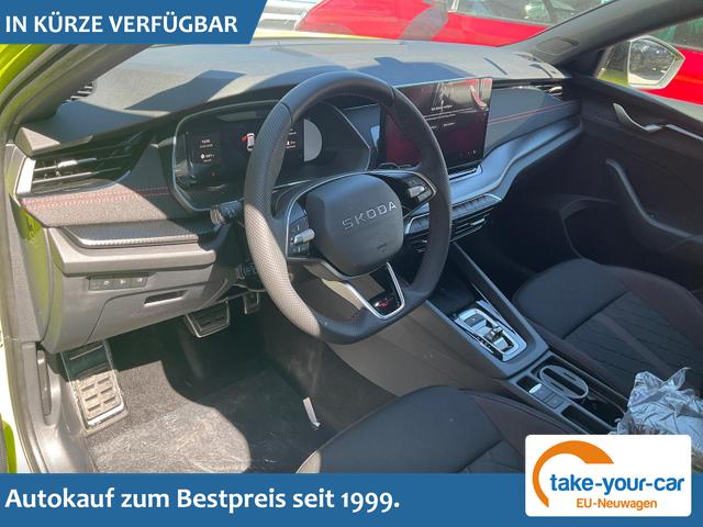 Skoda Octavia Combi - 2.0 TSI 195 kW RS DSG, AHK, Navi, Matrix, Canton, Side, Winter, 5 J.-Garantie Vorlauffahrzeug