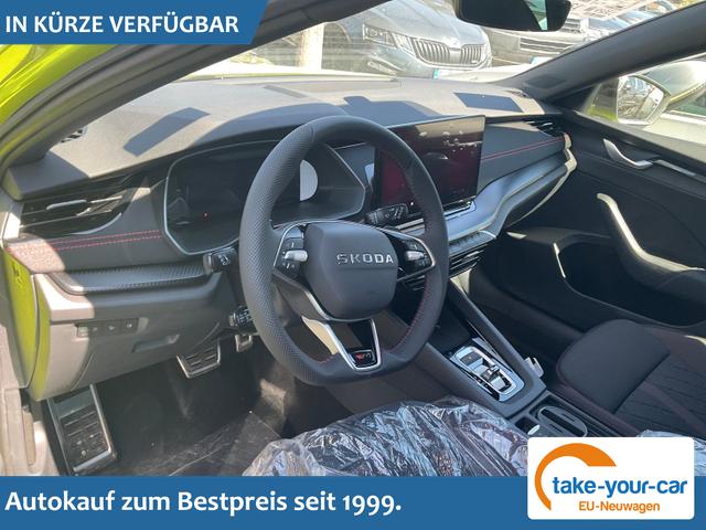 Skoda Octavia Combi - 2.0 TSI 195 kW RS DSG, Standheizung, AHK, Navi, Matrix, Side, Winter, 5 J.-Garantie Vorlauffahrzeug