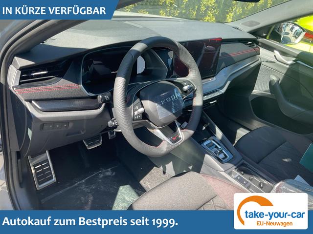 Skoda Octavia Combi - 2.0 TSI 195 kW RS DSG, Standheizung, AHK, Navi, Matrix, Side, Winter, 5 J.-Garantie Vorlauffahrzeug