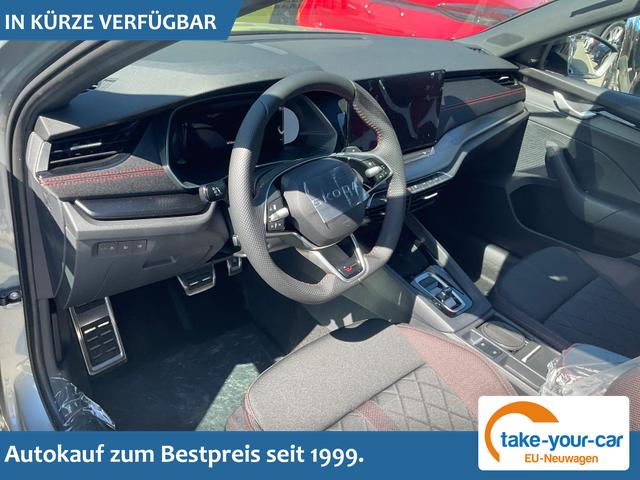 Skoda Octavia Combi - 2.0 TSI 195 kW RS DSG, Standheizung, AHK, Navi, Matrix, Side, Winter, 5 J.-Garantie Vorlauffahrzeug