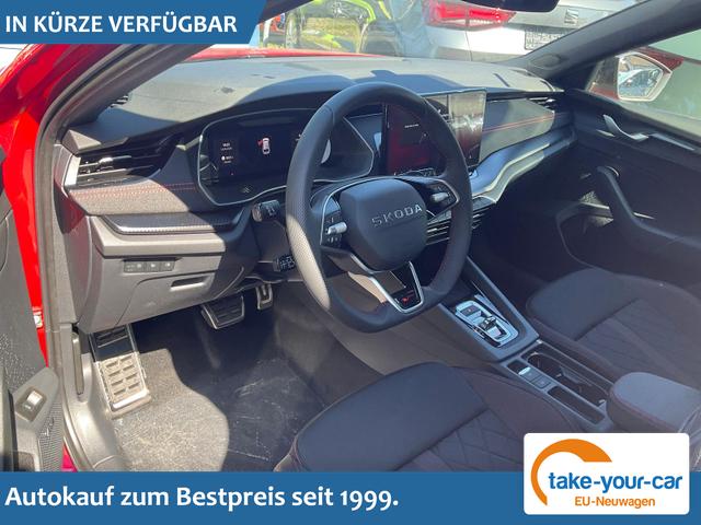 Skoda Octavia Combi - 2.0 TSI 195 kW RS DSG, AHK, Navi, Matrix, Canton, Side, Winter, 5 J.-Garantie Vorlauffahrzeug