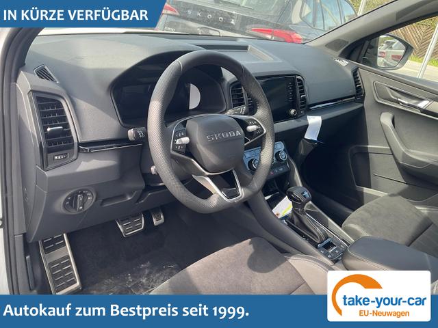 Skoda Karoq - Sportline 1.5 TSI DSG Sportline, Pano, AHK, Navi, Matrix, Side, Winter, 5 J.-Garantie Vorlauffahrzeug