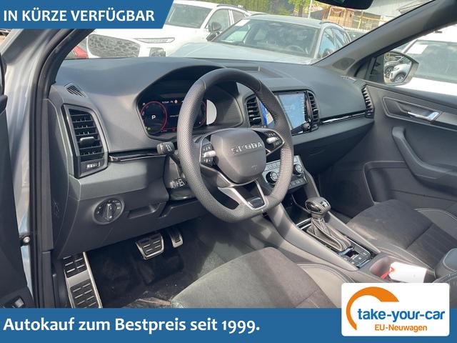 Skoda Karoq - Sportline 4x4 2.0 TSI DSG Sportline, AHK, Navi, Matrix, Side, Winter, 5 J.-Garantie Vorlauffahrzeug