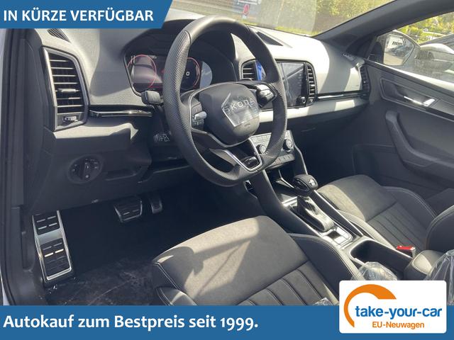 Skoda Karoq - Sportline 4x4 2.0 TSI DSG Sportline, Pano, AHK, Navi, Matrix, Side, Winter, 5 J.-Garantie Vorlauffahrzeug