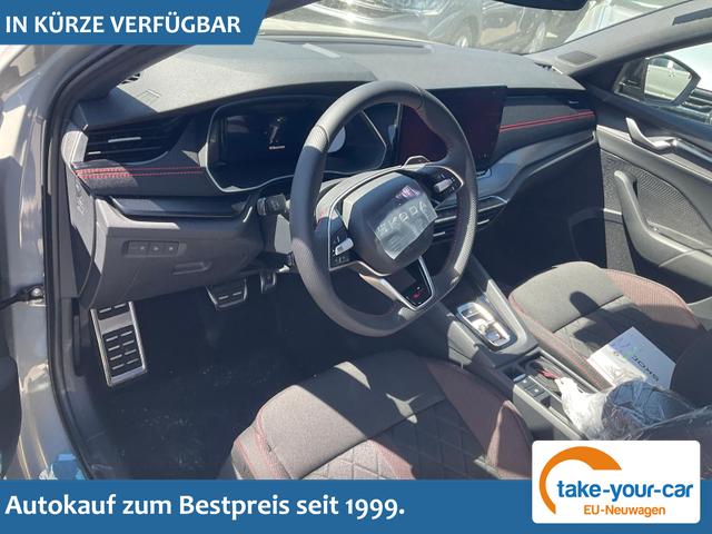 Skoda Octavia Combi - 2.0 TSI 195 kW RS DSG, Pano, Standheizung, AHK, Navi, Matrix, Sound, Side, Winter, 5 J.-Garantie Vorlauffahrzeug