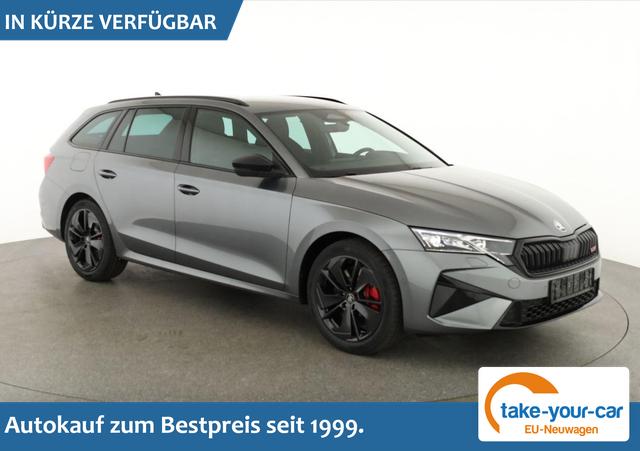 Skoda Octavia Combi - 2.0 TSI 195 kW RS DSG, AHK, Navi, Matrix, Canton, Side, Winter, 5 J.-Garantie Vorlauffahrzeug