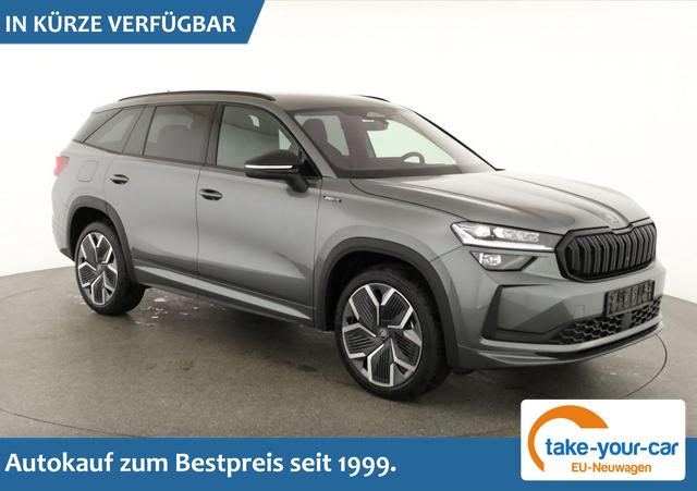 Skoda Kodiaq - 2.0 TDI 142 kW 4x4 Sportline DSG Sportline, 7-Sitzer, AHK, FS-beheizbar, Matrix, el. Klappe, 20-Zoll Vorlauffahrzeug