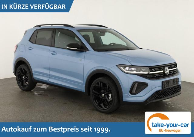 Volkswagen T-Cross - 1.5 TSI 110 kW R-Line DSG R-LINE, IQ.Light, AHK, Navi, Side, ACC, Kamera, 4 J.-Garantie Vorlauffahrzeug