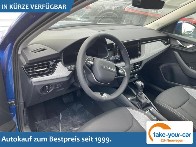 Skoda Kamiq - Selection 1.5 TSI DSG Selection, AHK, LED, Kamera, Ladeboden, Winter, 16-Zoll Vorlauffahrzeug