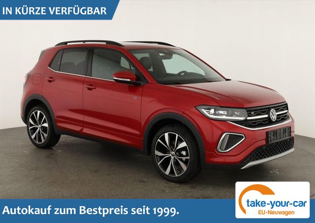 Volkswagen T-Cross - 1.5 TSI 110 kW R-Line DSG R-Line, AHK, IQ.Light, Navi, Side, Kamera, Winter, 18-Zoll Vorlauffahrzeug