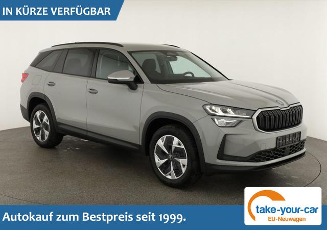 Skoda Kodiaq - 1.5 TSI iV 150 kW Selection Selection, AHK, Navi, Kamera, Side, el. Klappe, Winter, sofort Vorlauffahrzeug
