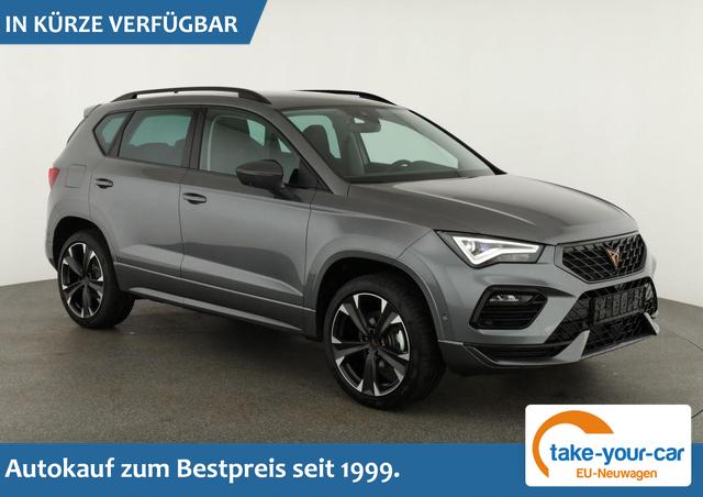 Cupra Ateca - Basis 4Drive 2.0 TSI DSG 4Drive, AHK, Navi, Kamera, Side, Winter, el. Klappe, 19-Zoll, 5 J.-Garantie Vorlauffahrzeug