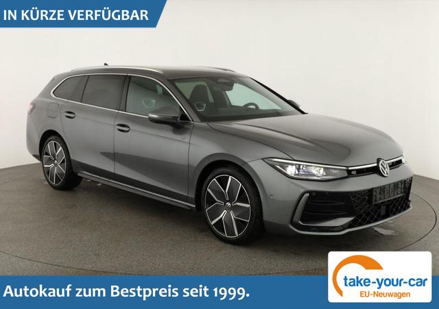 Volkswagen Passat Variant - 2.0 TDI 142 kW 4Motion R-Line DSG 4M R-LINE, Pano, AHK, IQ.Light, HUD, 19-Zoll, AreaView, Navi, Side Vorlauffahrzeug