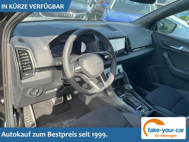 Skoda Karoq - Sportline 1.5 TSI DSG Sportline, Pano, AHK, Navi, Matrix, Side, Winter, 5 J.-Garantie Vorlauffahrzeug