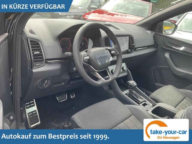 Skoda Karoq - Sportline 4x4 2.0 TSI DSG Sportline, AHK, Navi, Matrix, Side, Winter, 5 J.-Garantie Vorlauffahrzeug