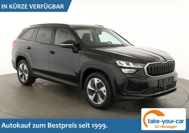 Skoda Kodiaq - 1.5 TSI iV 150 kW Selection Selection, AHK, Navi, Kamera, Side, el. Klappe, Winter, sofort Vorlauffahrzeug
