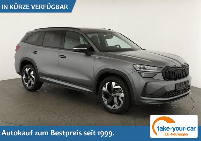 Skoda Kodiaq - 2.0 TDI 142 kW 4x4 Sportline DSG Sportline, AHK, Navi, Matrix, el. Klappe, Side, Winter, 19-Zoll Vorlauffahrzeug