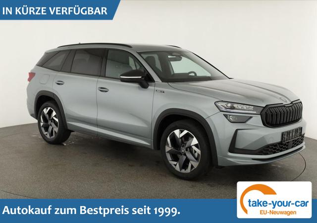 Skoda Kodiaq - 2.0 TDI 142 kW 4x4 Sportline DSG Sportline, AHK, Navi, Matrix, el. Klappe, Side, Winter, 19-Zoll Vorlauffahrzeug