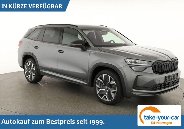 Skoda Kodiaq - 2.0 TSI 150 kW 4x4 Sportline DSG Sportline, AHK, Navi, FS-beheizbar, Matrix, el. Klappe, 20-Zoll, 5 J.-Garantie Vorlauffahrzeug