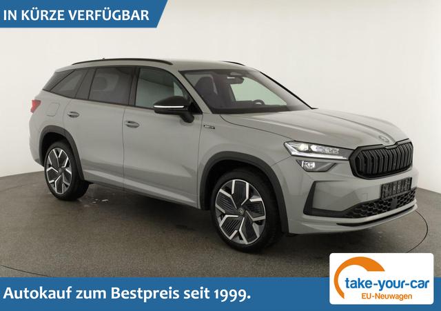 Skoda Kodiaq - 2.0 TSI 150 kW 4x4 Sportline DSG Sportline, AHK, Navi, FS-beheizbar, Matrix, el. Klappe, 20-Zoll, 5 J.-Garantie Vorlauffahrzeug