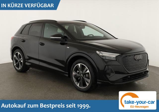Audi Q4 e-tron - 45 basis quattro S-LINE quattro, Navi, Matrix, Side, Kamera, el. Klappe, Winter. 20-Zoll Vorlauffahrzeug