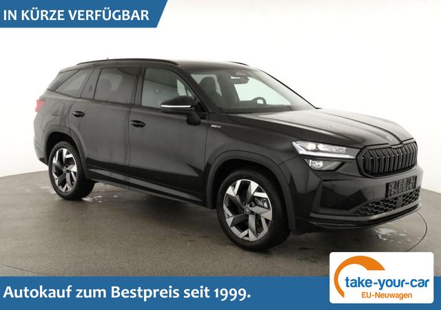 Skoda Kodiaq - 2.0 TDI 142 kW 4x4 Sportline DSG Sportline, AHK, Navi, Matrix, el. Klappe, Side, Winter, 19-Zoll Vorlauffahrzeug